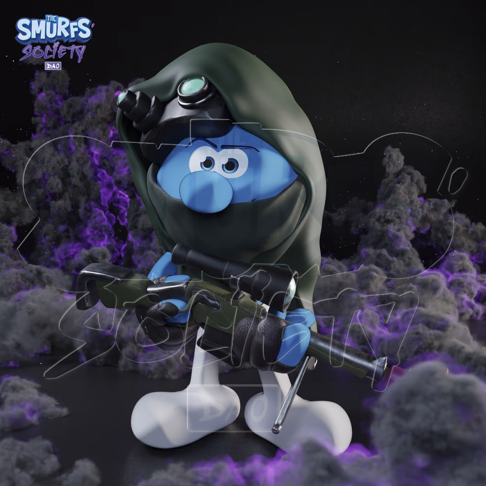 Legendary Smurf # 4645