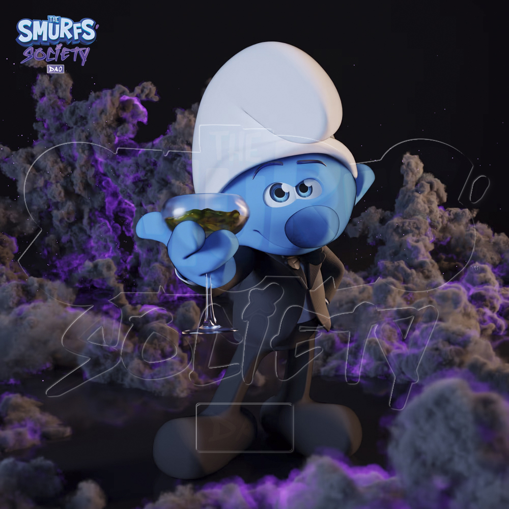 Legendary Smurf #5827