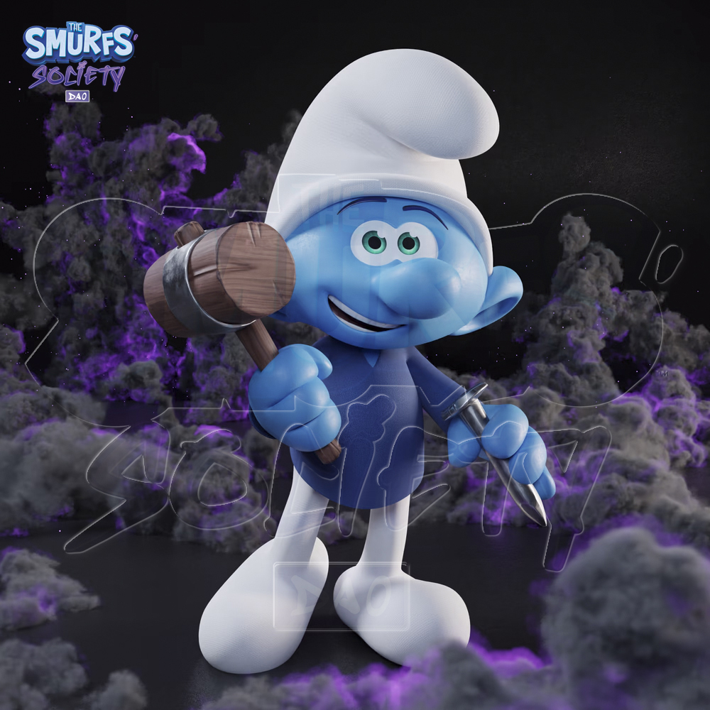 Legendary Smurf #5822