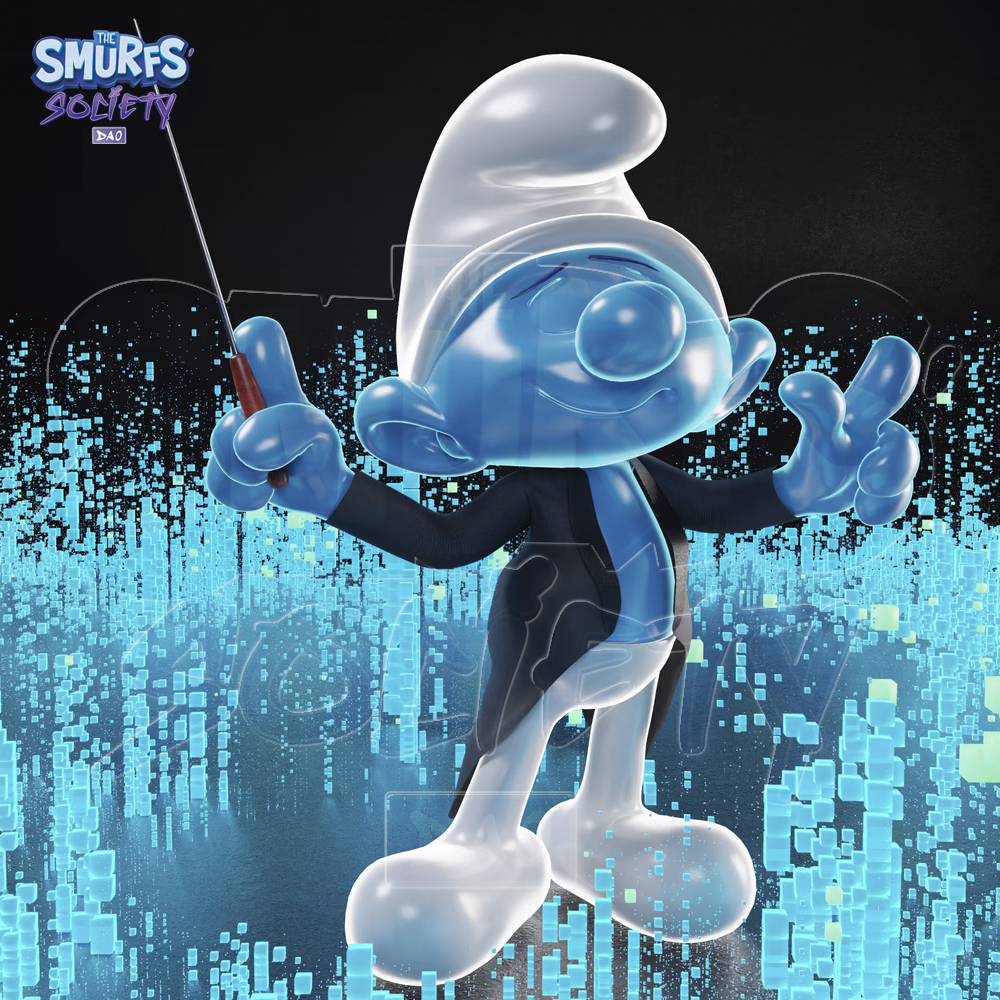 Legendary Smurf #5834