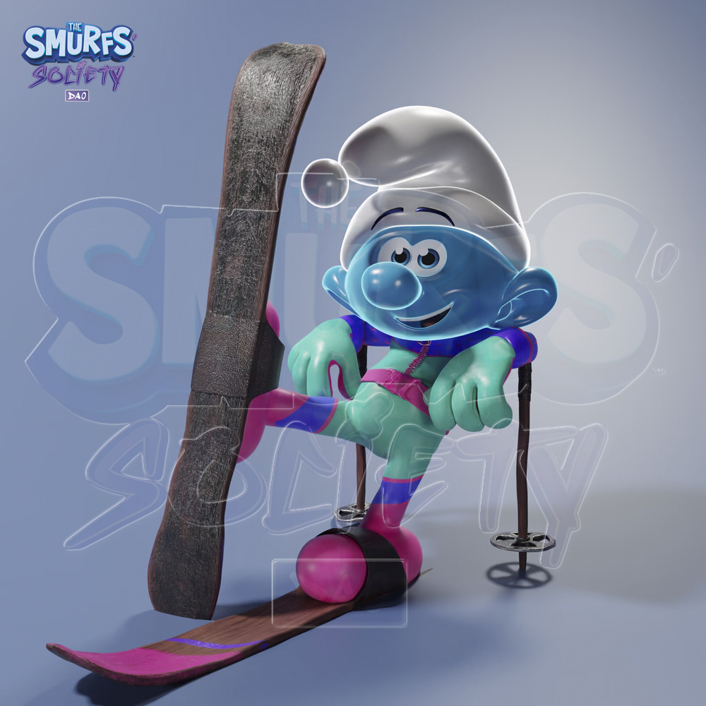 Legendary Smurf #5837