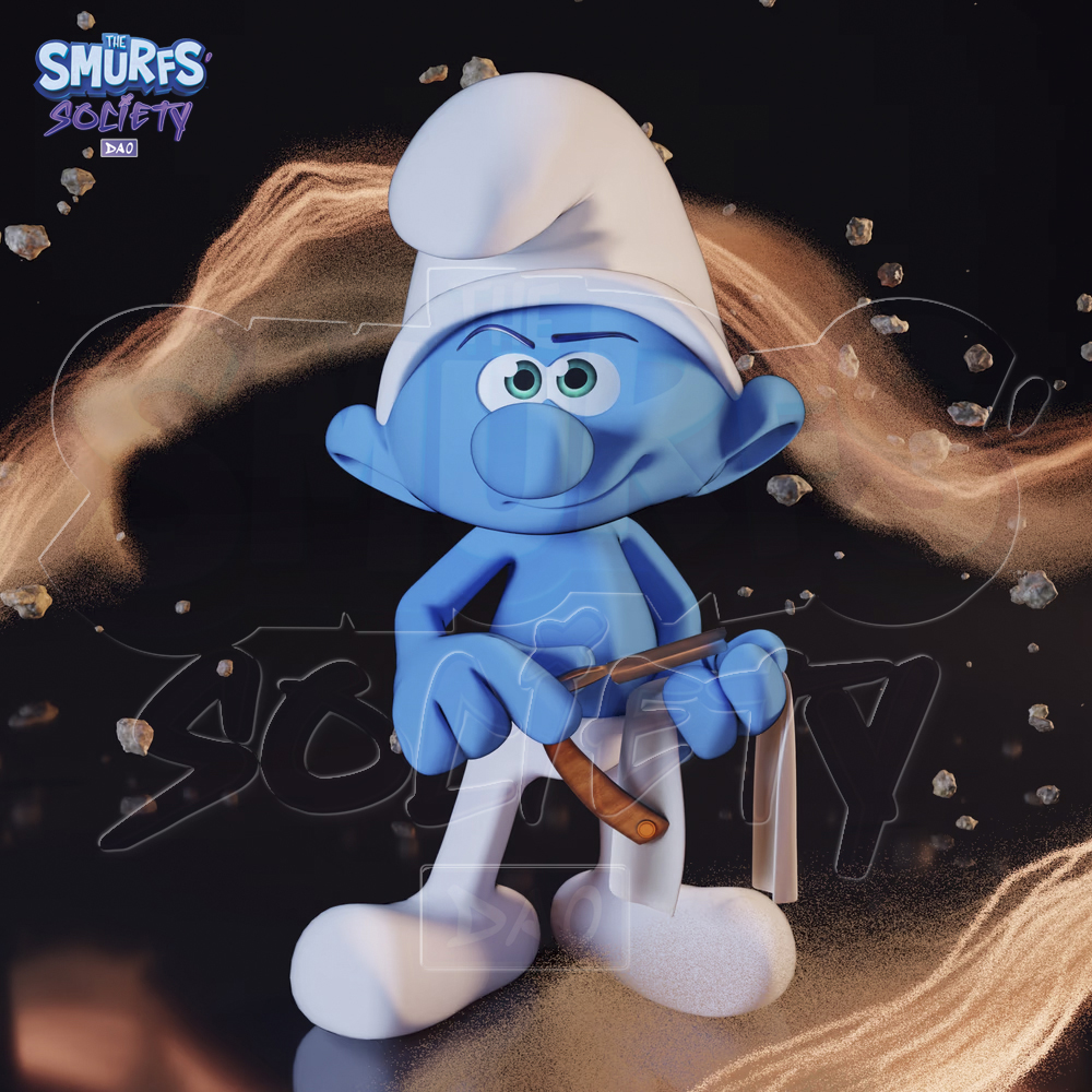 Legendary Smurf #5840